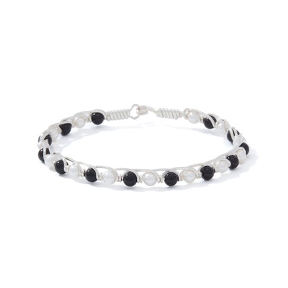 Strength and Grace Bracelet | Sterling Silver | Ronaldo Designer Jewelry