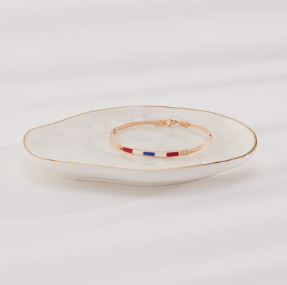 Spirit of America | 14k Gold Artist Wire | Studio Shot | Ronaldo Designer Jewelry
