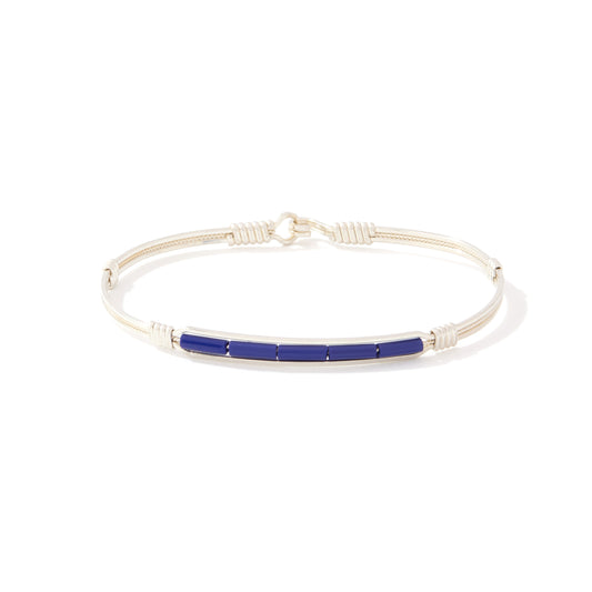 Thin Blue Line Bracelet