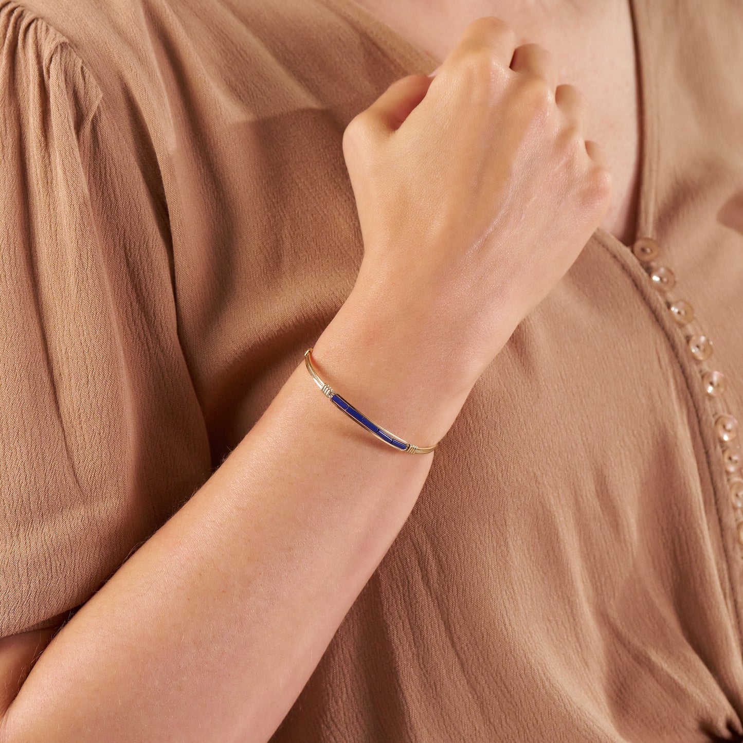 Thin Blue Line Bracelet