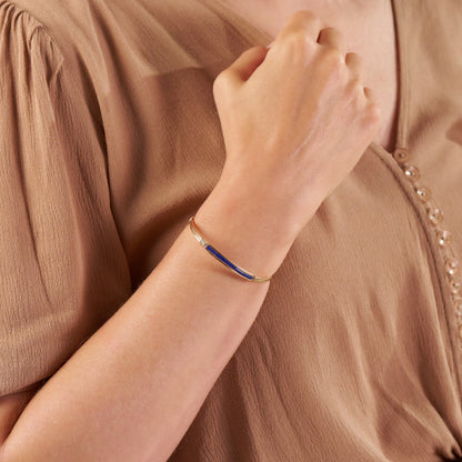 Thin Blue Line Bracelet