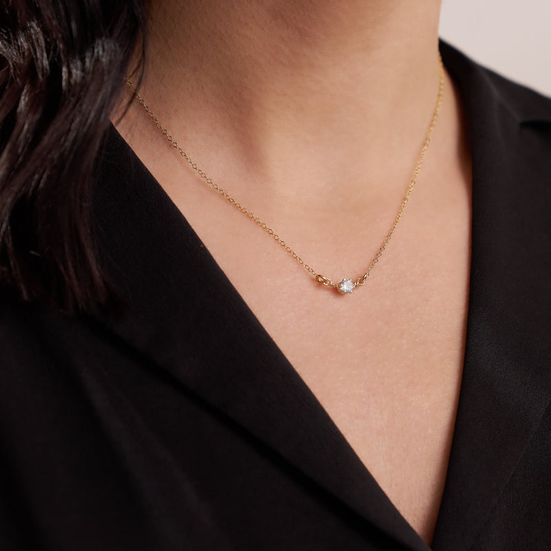 You Are My Sunshine Necklace - 1 Stone | Ronaldo Designer Jewelry
