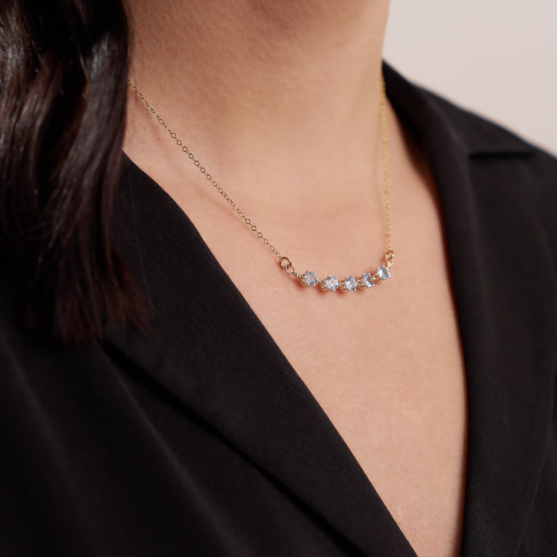 You Are My Sunshine Necklace - 5 Stones | Ronaldo Designer Jewelry