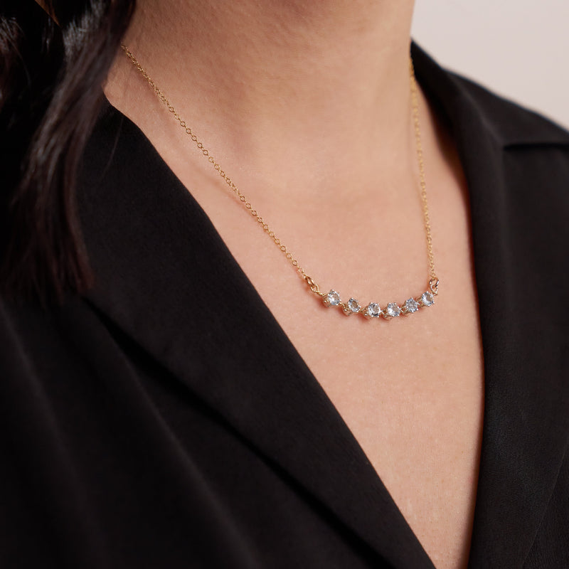 You Are My Sunshine Necklace - 6 Stones | Ronaldo Designer Jewelry