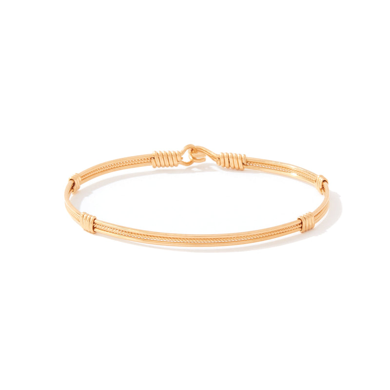Be Kind Bracelet - Gold | 14K Gold Artist Wire | Ronaldo Designer Jewelry