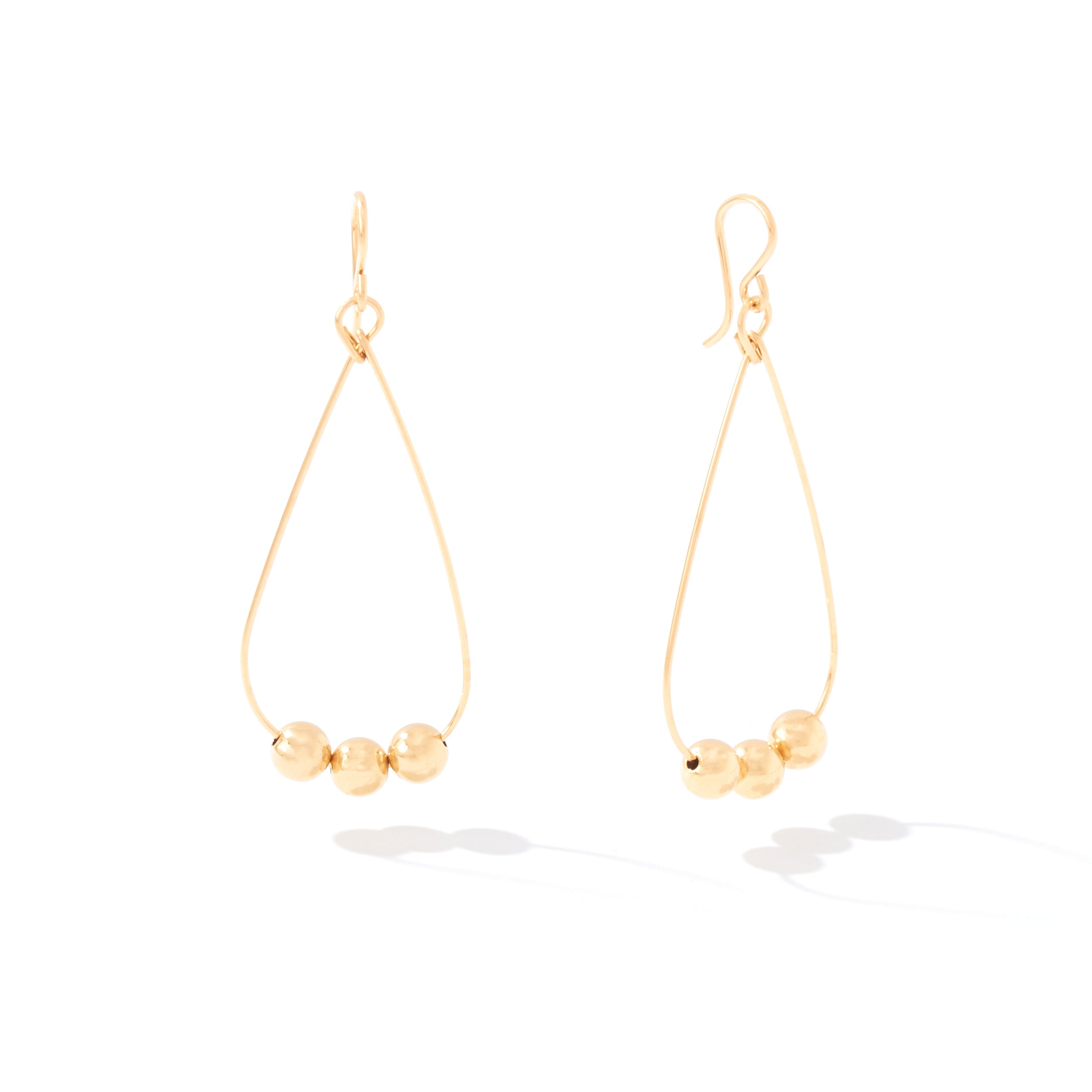 Adornia Knot Earrings silver gold – ADORNIA